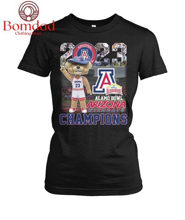 2023 Arizona Wildcats Champions Alamo Bowl T Shirt