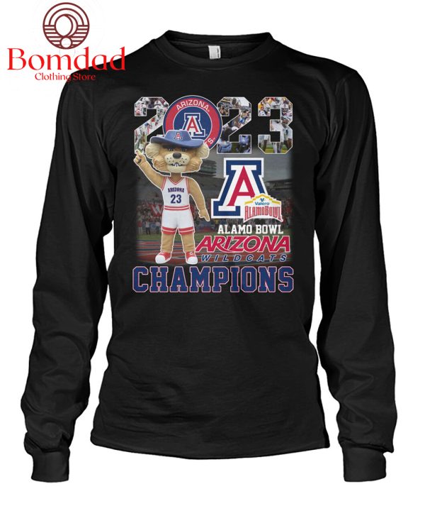 2023 Arizona Wildcats Champions Alamo Bowl T Shirt