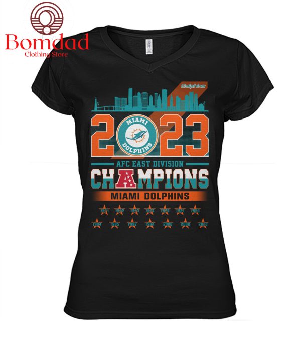 2023 Miami Dolphins AFC Champions T Shirt