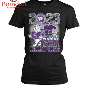 2023 Pop Tarts Bowl K State Wildcats Champions T Shirt