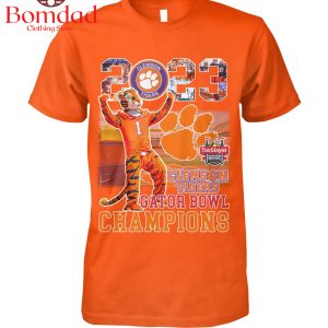 Clemson Tigers Gator Bowl Champions 2023 T Shirt