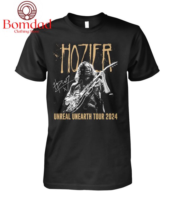Hozier Unreal Unearth Tour 2024 T Shirt
