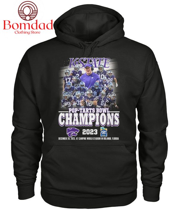 Kansas State Pop Tarts Bowl Champions 2023 T Shirt