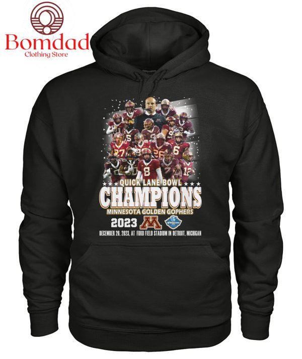 Minnesota Golden Gophers Champions 2023 T Shirt