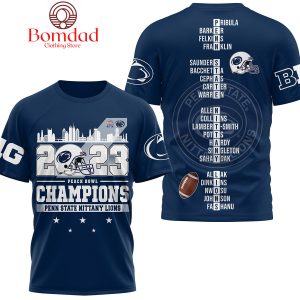 Penn State Nittany Lions 2023 Peach Bowl Champions Hoodie T Shirt