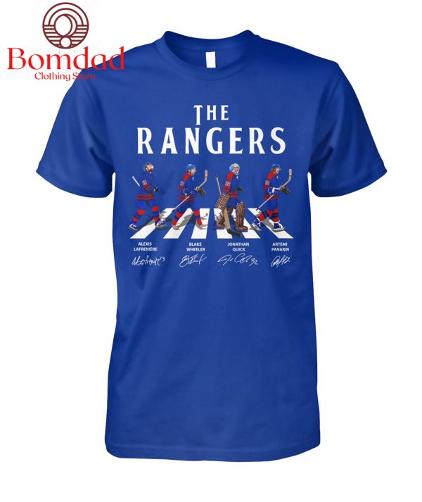 The Rangers Hockey Legends T Shirt