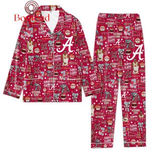 Alabama Crimson Tide Roll Tide Roll Pajamas Set
