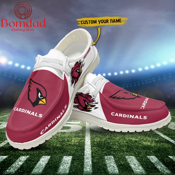 Arizona Cardinals Personalized Sport Hey Dude Shoes
