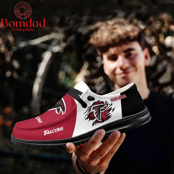 Atlanta Falcons Personalized Sport Hey Dude Shoes