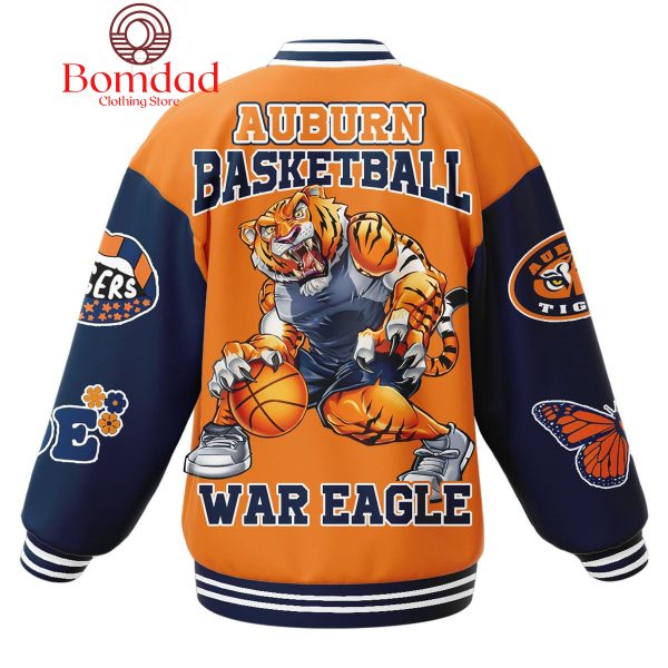 Auburn Tigers Basketball War Eagle Baseball Jacket