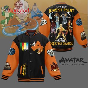 Avatar The Last Airbender Hit The Lowest Point Open To The Greatest Change Baseball Jacket