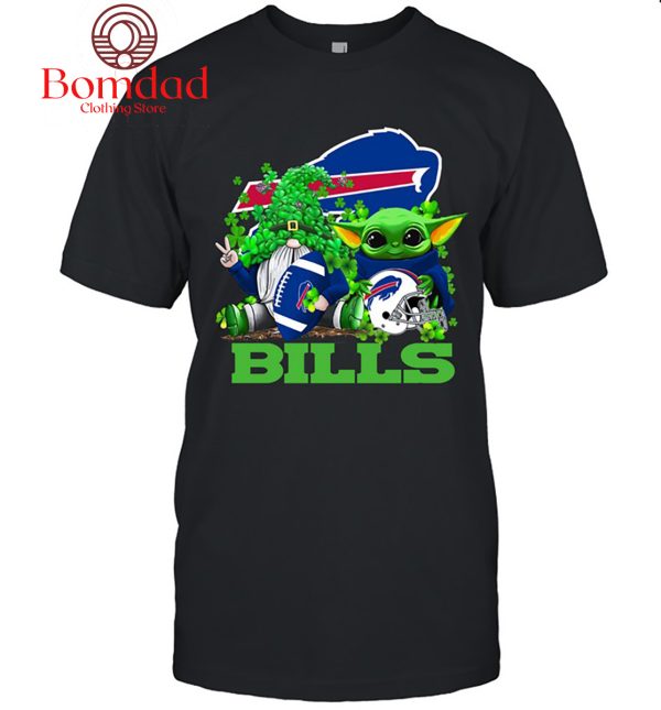 Buffalo Bills Baby Yoda Happy St.Patrick’s Day Shamrock T Shirt