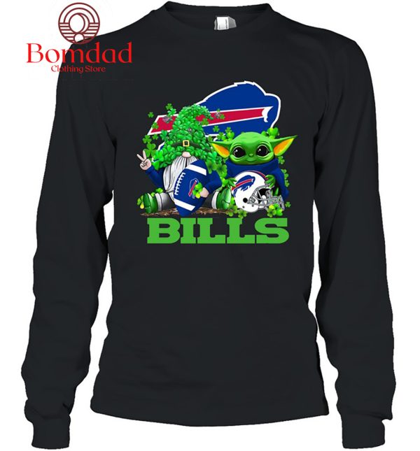 Buffalo Bills Baby Yoda Happy St.Patrick’s Day Shamrock T Shirt