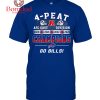 Buffalo Bills AFC East Division 4 Years In A Row T Shirt
