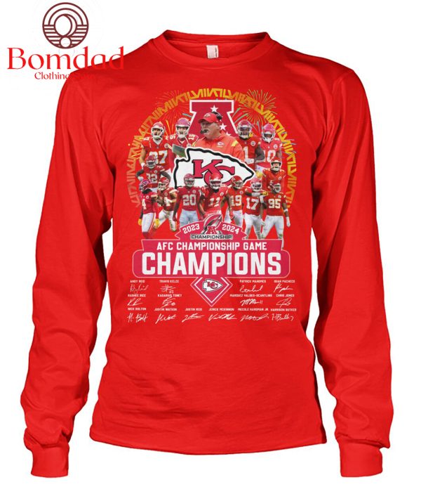 Chiefs AFC Championship Game Champions 2024 T Shirt