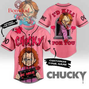 Chucky Be Mine I’d Kill For You Personalized Baseball Jersey