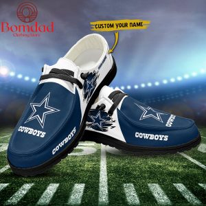 Dallas Cowboys Personalized Sport Hey Dude Shoes