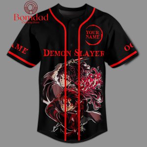 Demon Slayer You Have To Go On No Matter What Personalized Baseball Jersey