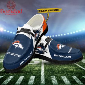 Denver Broncos Personalized Sport Hey Dude Shoes