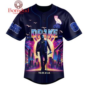 Drake It’s All A Blur Tour Big As The What Personalized Baseball Jersey