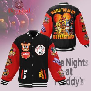 Five Nights At Freddy’s Would You Be My Superstar Baseball Jacket