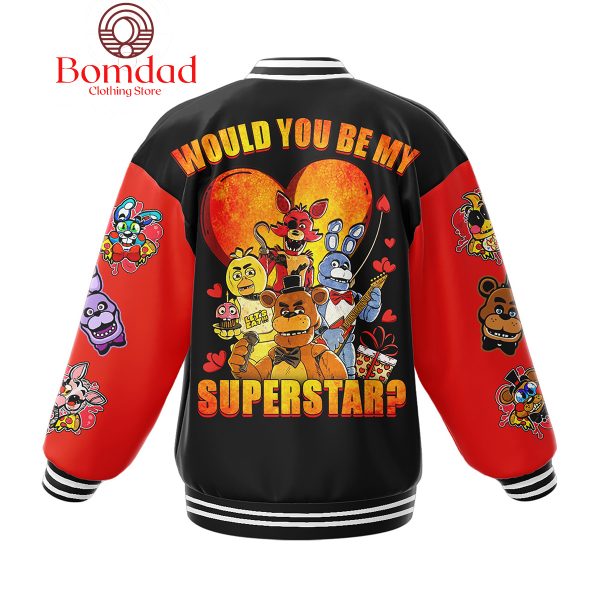 Five Nights At Freddy’s Would You Be My Superstar Baseball Jacket