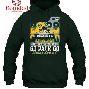Green Bay Packers 2023 Playoff Go Pack Go T Shirt
