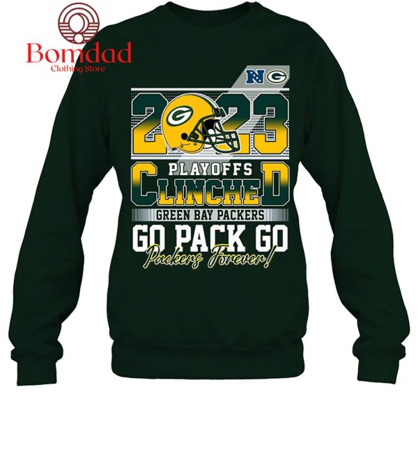 Green Bay Packers 2023 Playoff Go Pack Go T Shirt