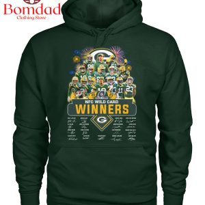 Green Bay Packers NFC Wild Card Winners 2023 T Shirt