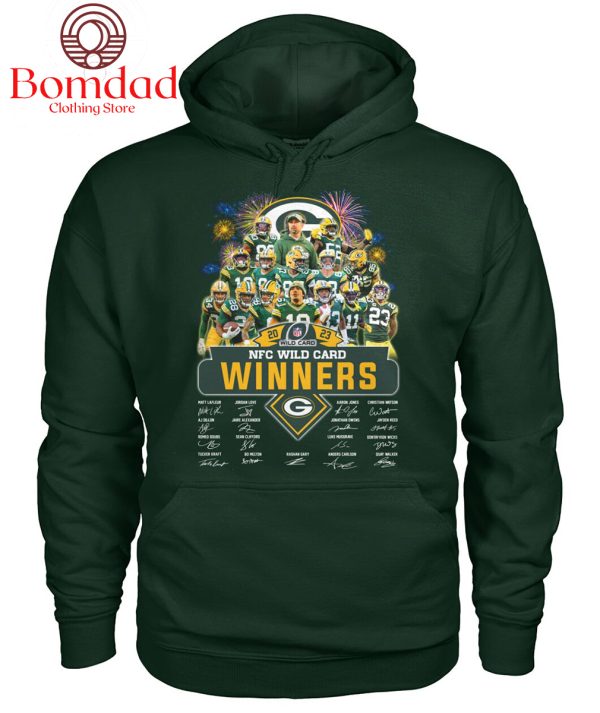 Green Bay Packers NFC Wild Card Winners 2023 T Shirt