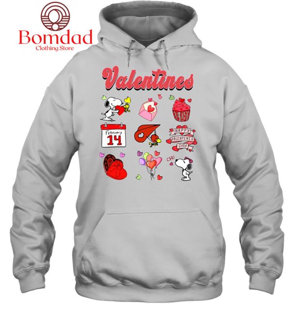 Happy Valentines Day Snoopy Love T Shirt