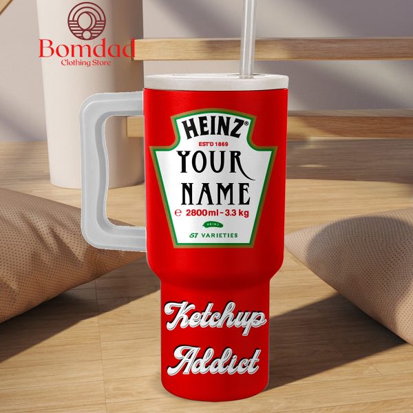 Heinz EST 1869 Ketchup Addict Let’s Ketchup 40oz Tumbler