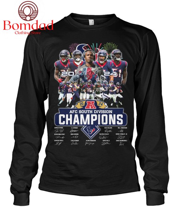 Houston Texans 2024 AFC Champions T Shirt