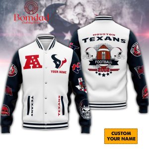 Houston Texans AFC South Champions Baseball Jacket