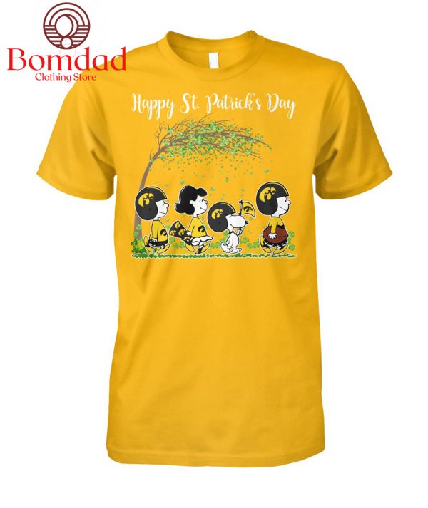 Iowa Hawkeyes Happy St. Patrick’s Day T Shirt