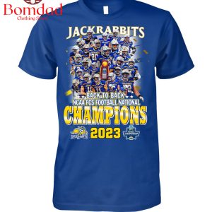 JackRabbits FCS National Champions Back 2 Back 2024 T Shirt