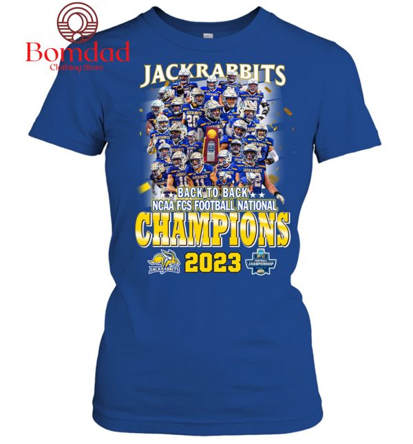 JackRabbits FCS National Champions Back 2 Back 2024 T Shirt