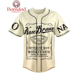 Kane Brown Different Man Country Music In The Air Tour Personalized Baseball Jersey