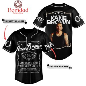 Kane Brown In The Air Tour Personalized Baseball Jersey