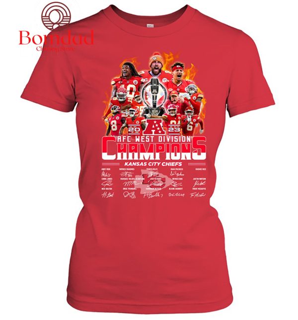 Kansas City Chiefs AFC West Division Champions 2023 T Shirt