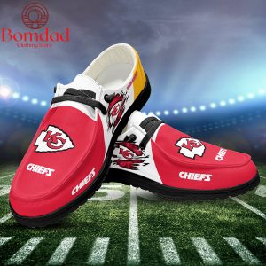 Kansas City Chiefs Personalized Sport Hey Dude Shoes