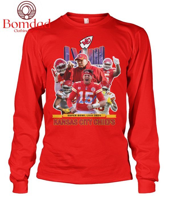 Kansas City Chiefs Super Bowl LVIII 2024 Champions T Shirt