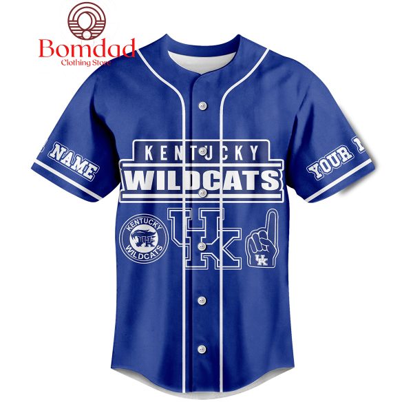 Kentucky Wildcats Damn Right I Am A Kentucky Fan No Matter What Personalized Baseball Jersey