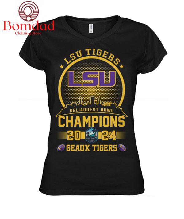 LSU Tigers Geaux Tigers Champions 2024 T Shirt