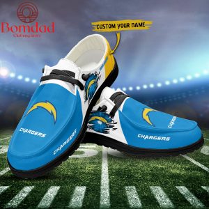 Los Angeles Chargers Personalized Sport Hey Dude Shoes