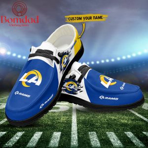 Los Angeles Rams Personalized Sport Hey Dude Shoes