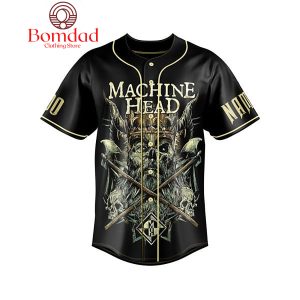 Machine Head The Anger Driving Me Insane Slaughter The Martyr Personalized Baseball Jersey