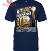 Michigan Wolverines And Detroit Lions 2024 National Champions And NFC North Champions T Shirt