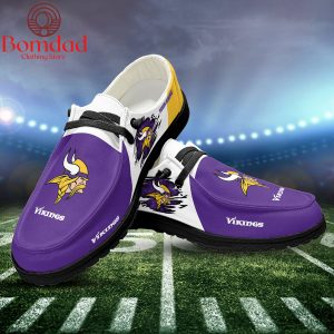Minnesota Vikings Personalized Sport Hey Dude Shoes