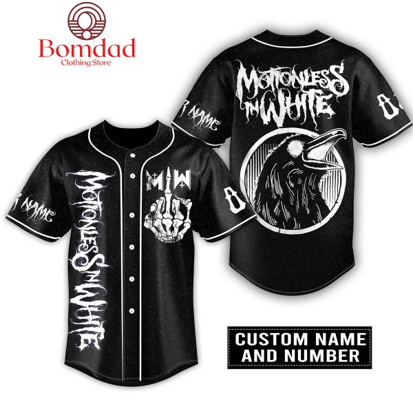 Motionless In White Personalized Baseball Jersey